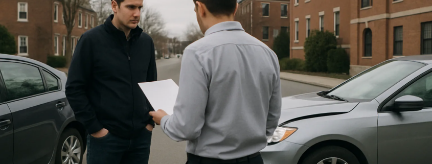 Massachusetts uninsured motorist claim guide after a Boston crash