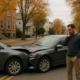 Delayed pain after a car accident in Massachusetts near a Boston residential street